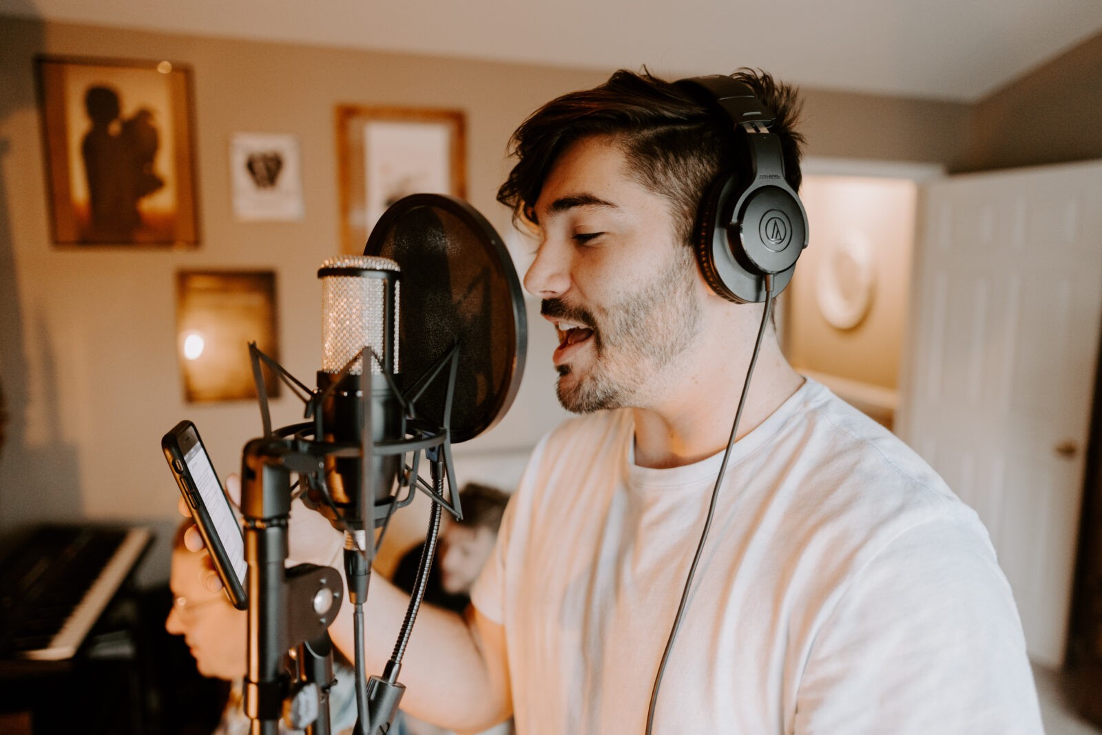 Alumni Recording Song