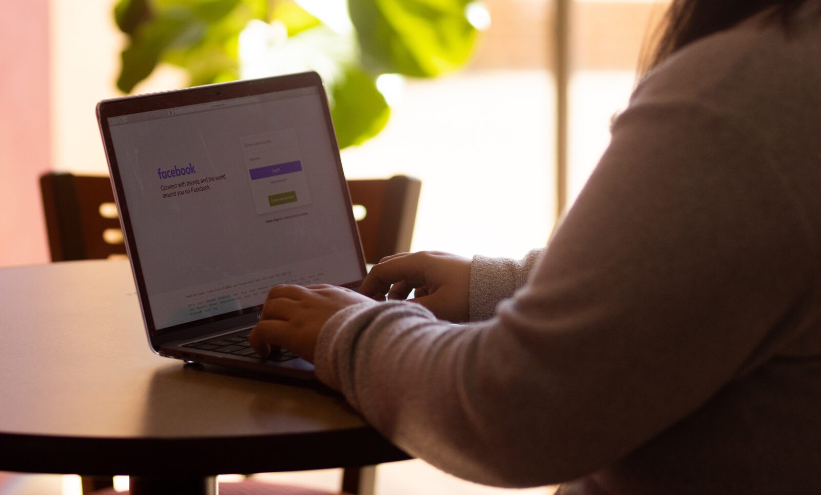 Student on Computer