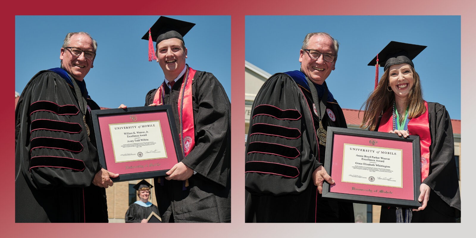 University of Mobile Presents 2022 Weaver Awards to Avery Wilhite and Grace Whittington