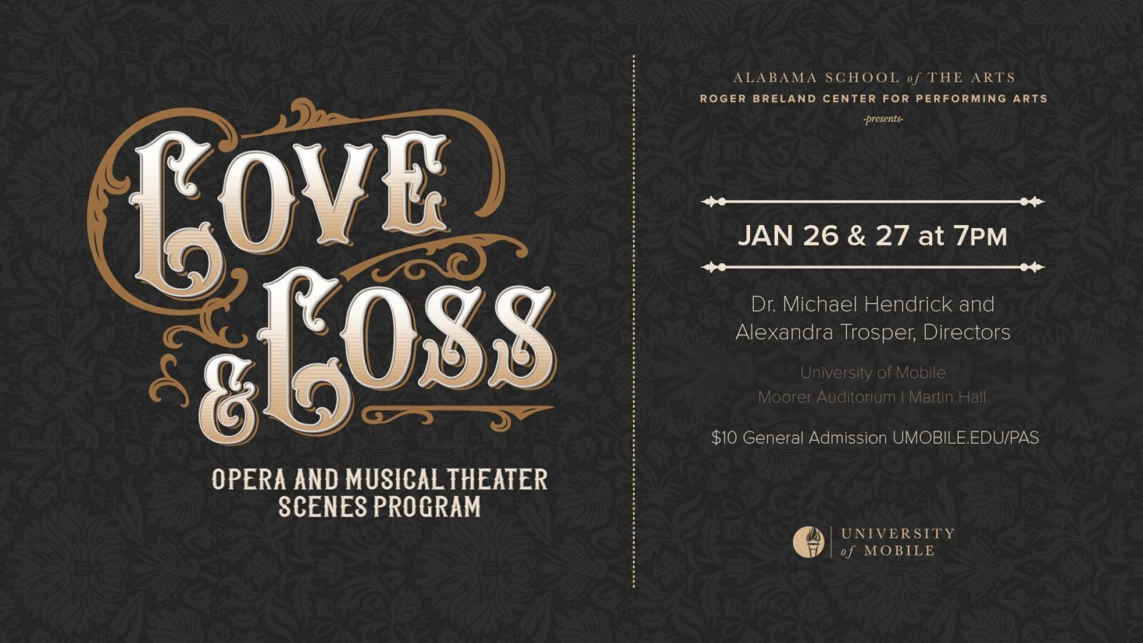 Love & Loss’ Opera and Musical Theatre Scenes