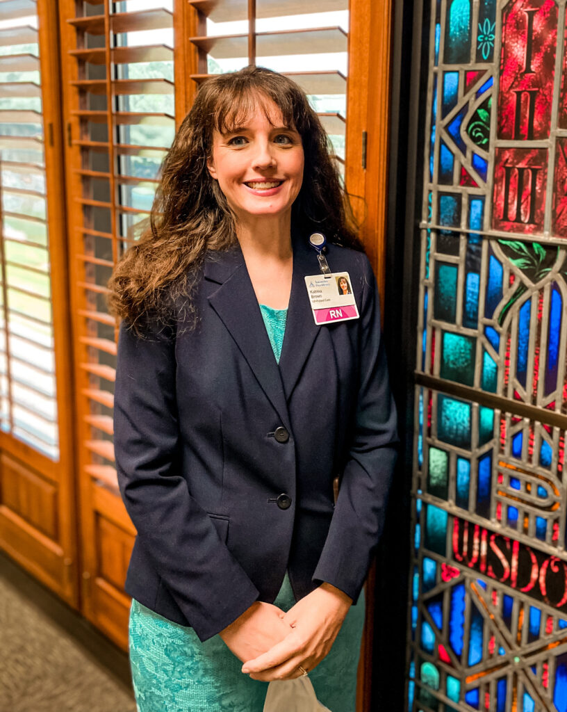 Caring attitude: Katrina Brown