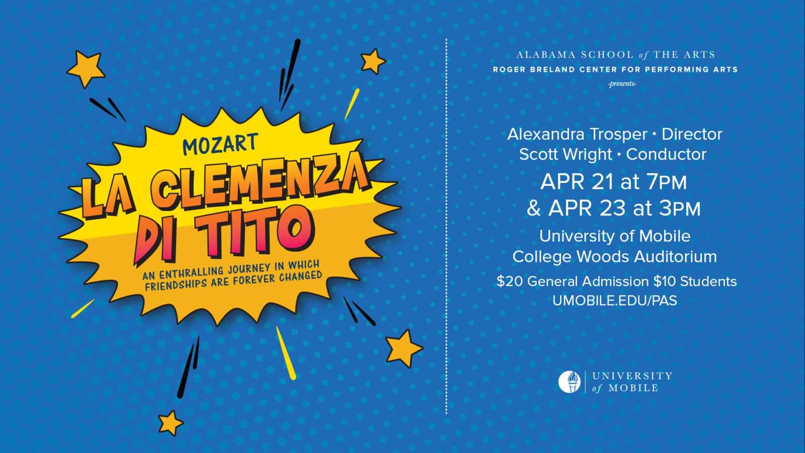 Pop Art Meets Mozart for UM Opera Production