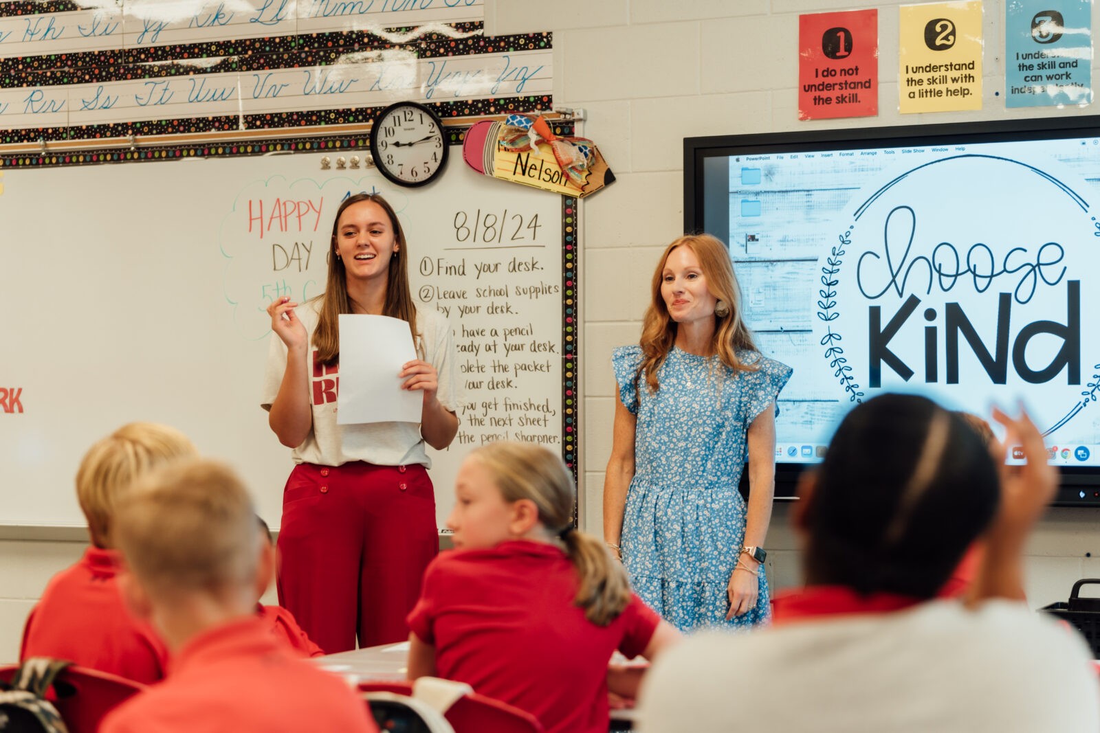 UM School of Education Partners with Saraland Elementary for ‘Beginning of School Experience’