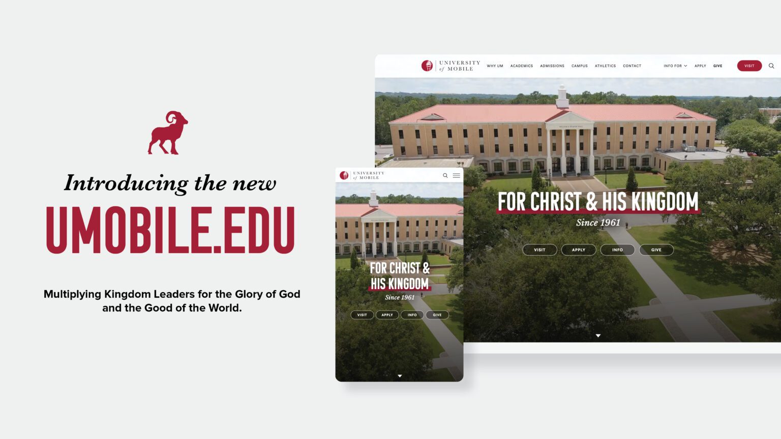 New Website University of Mobile’s Digital Front Door for