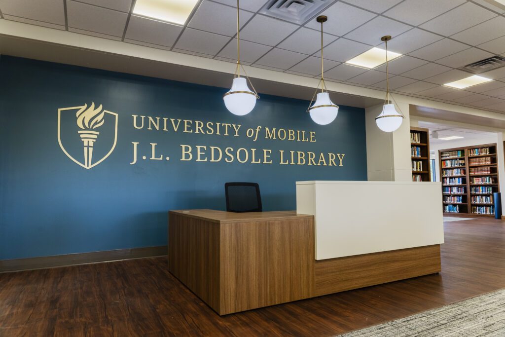 University of Mobile Unveils Renovated J.L. Bedsole Library